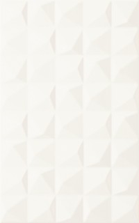 Kwadro Melby Bianco Struktura falicsempe 25 x 40